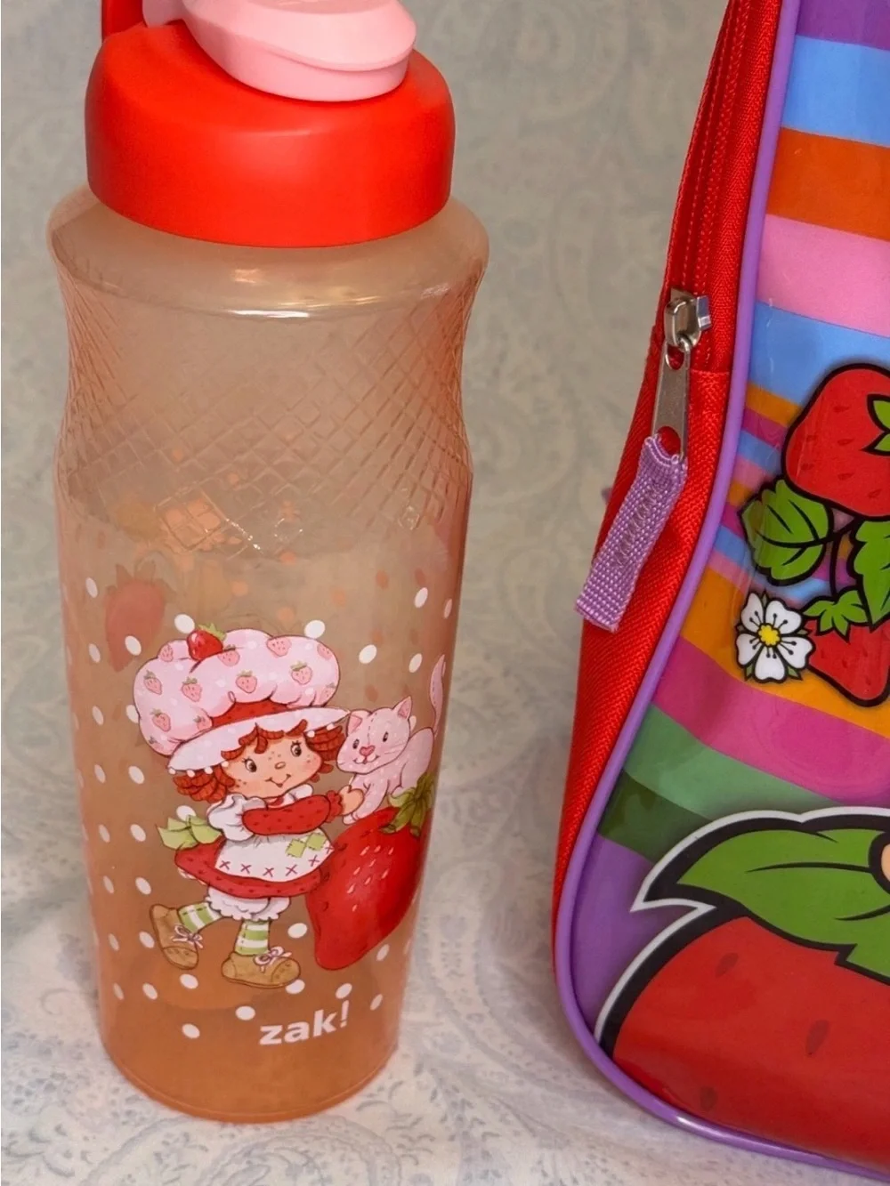 Strawberry Shortcake Kids Backpack in Pink & Purple